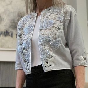 Elegant, Dressy Beaded Sweater